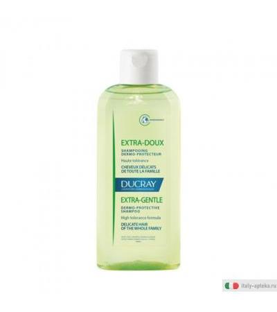 Ducray extra-doux Shampoo per capelli delicati Uso Frequente 200ml