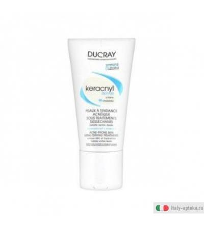 Ducray Keracnyl Repair Crema Idratante Antiacne 50 ml
