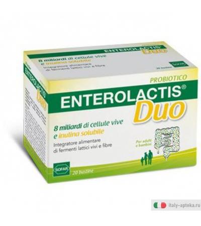Enterolactis Duo Fermenti Lattici 20 Bustine da 5 g