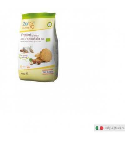 Frollini di Riso con Nocciole Zero% Glutine Fior di Loto