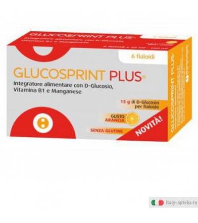 glucosprint plus integratore alimentare con d-glucosio,