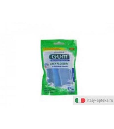Gum Easy-flossers forcelle monouso filo Interdentale Gusto menta