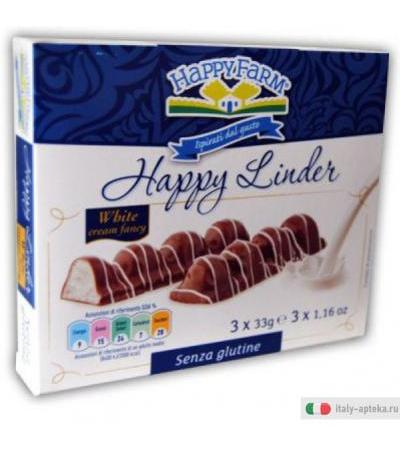 happy linder white snack 3x33g