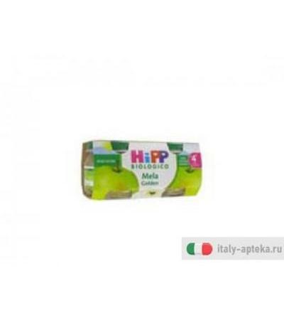 Hipp Bio Omogeneizzato Mela Golden 80 g 2 Vasetti