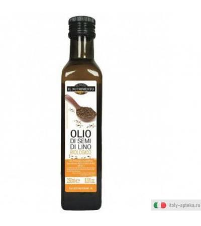 Il Nutrimento Olio di Semi di lino Biologico 250ml