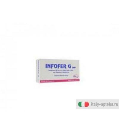 infofer g integratore alimentare utile nei casi di carenza di ferro, dha, iodio, acido folico e