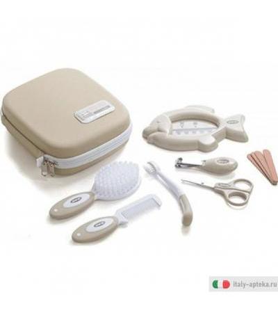 Jane' Set Igiene Bambimo con Beauty Case Tangram 040218c