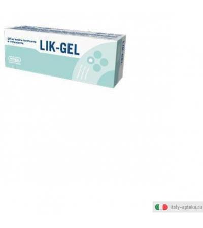 lik-gel prodotto cosmetico a base di estratti ad azione tonificante e rinfrescante.