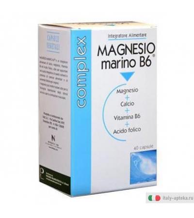 magnesio marino b6 40cps .