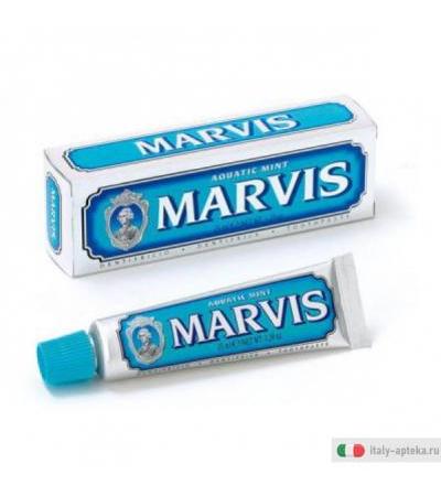 Marvis Cura Igiene dentale Dentifricio Aquatic Mint 25 ml