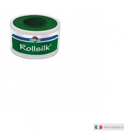 master-aid Rollsilk Cerotto rocchetto seta 5 M x 5 cm