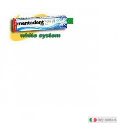 mentadent white system dentifricio