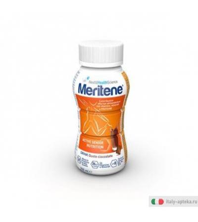 Meritene Protein Active Senior Nutrition Drink Gusto Cioccolato 200 ml