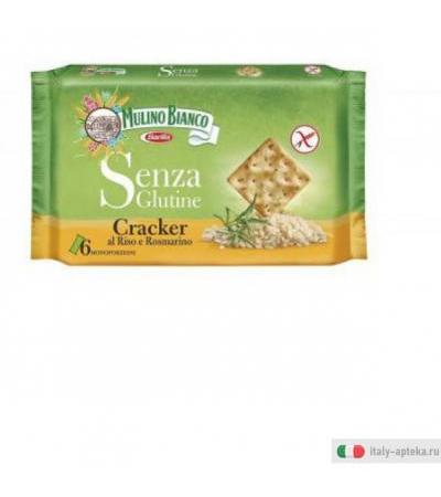 Mulino Bianco senza Glutine Cracker Riso Rosmarino 200 g