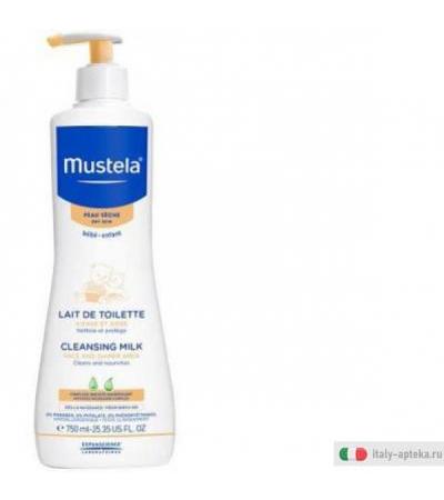 Mustela Cleansing Milk Dry Skin 750 ml (Infanzia , Cosmetica , Creme)