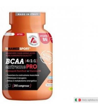 Named BCAA 4:1:1 Extreme Pro AjiPure 310 cpr