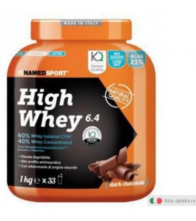 Named High Whey Integratore di Proteine per Sportivi Gusto Cioccolato