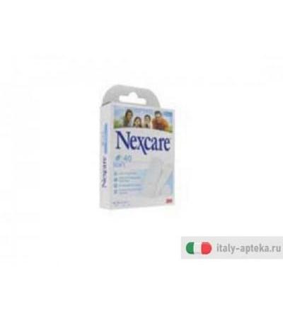 Nexcare Soft 40 Cerotti bianchi assortiti