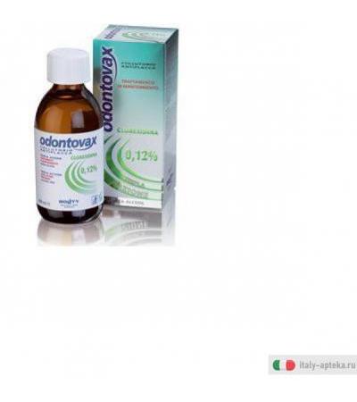 Odontovax Igiene dentale quotidiana Clorexidina 0,12 Collutorio 200 ml