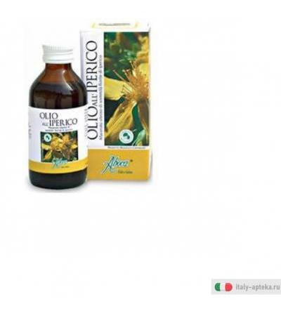 olio all&rsquo; iperico estratto oleoso ottenuto dalla macerazione delle sommità fiorite fresche di