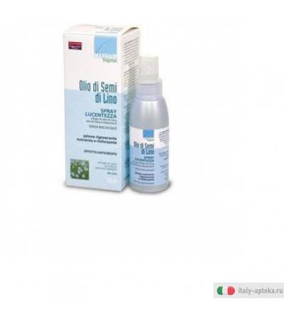 olio di semi di lino spray lucentezza