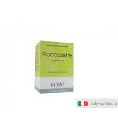 piaccasette integratore alimentare a base di sali minerali indicato nei casi di aumentato fabbisogno