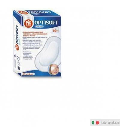 PIC Optisoft Comfort 95 x 65, Tampone Oculare Adesivo
