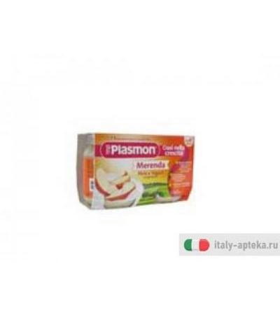 Plasmon dessert Omogeneizzato Yogurt Mela 2 Vasetti da 120 g