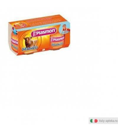Plasmon Omogenizzato Manzo 2 Vasetti da 80 g
