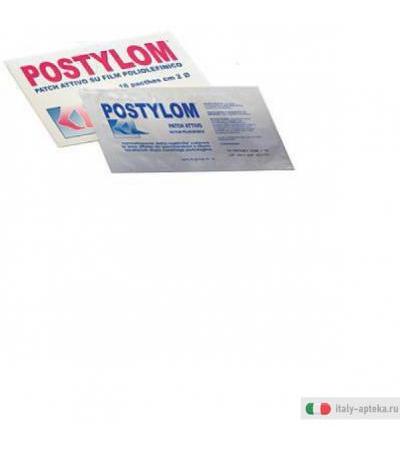 postylom patch attivo su film poliolefinico