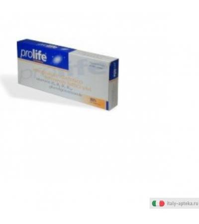 pro life integratore alimentare a base di fermenti lattici e di vitamine del gruppo b. utile per