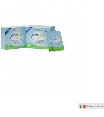 profos integratore alimentare ad attività prebiotica, con una composizione caratterizzata