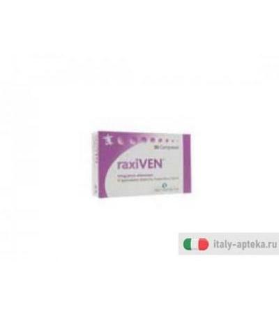 raxiven integratore alimentare indicato in caso di senso di pesantezza e tensione alle gambe.