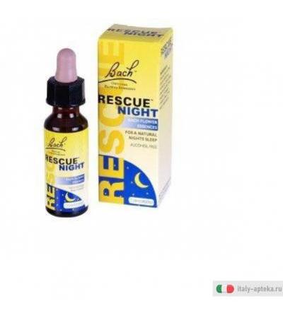 rescue night senza alcol 10 millilitri