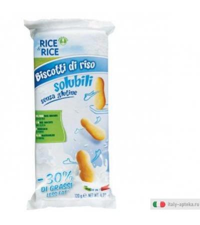 Rice&Rice Biscotti di Riso Solubili senza Glutine 120 g