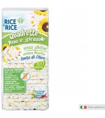 Rice & Rice Quadrette lino Girasole 130 g