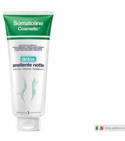Somatoline Cosmetic Detox Snellente notte Trattamento Drenante 400 ml