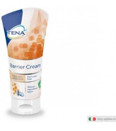 tena barrier cream delicata formula trasparente che forma
