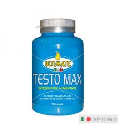 Ultimate Italia testo Max Integratore zinco Magnesio 90 Capsule