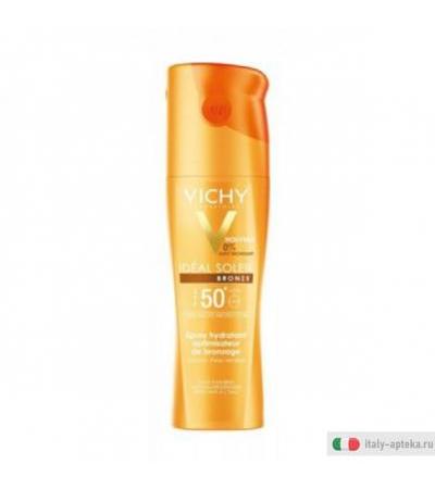 Vichy Ideal Soleil Bronze Spray protezione solare SPF50+ 200 ml