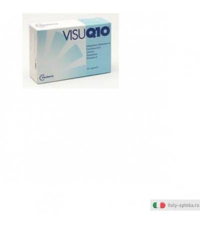 visuq10 integratore alimentare a base di coenzima q10, luteina, zeaxantina e vitamina e. sostanze