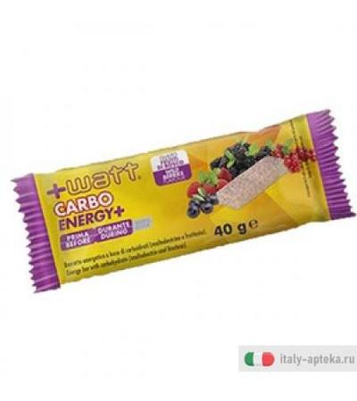 Carbo+ Barr Energ Frut Bos 40g