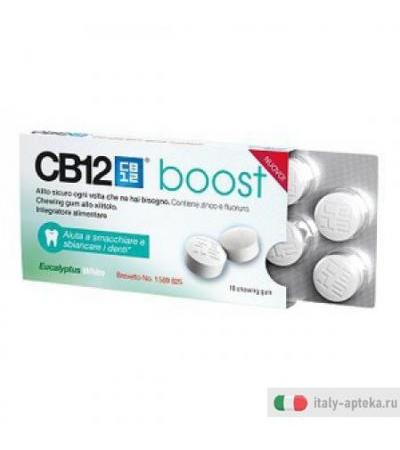Cb12 Boost Eucal White 10chew