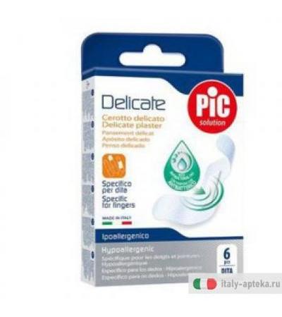 Cerotto Pic Delicate Dita Antibatterico 6 pezzi