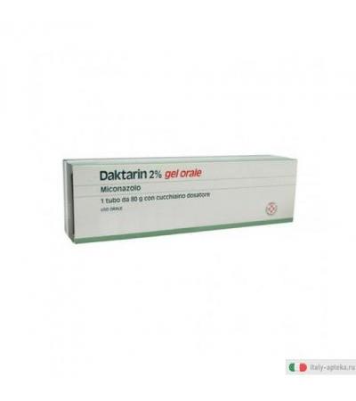 Daktaringel Orale 80g 20mg/g