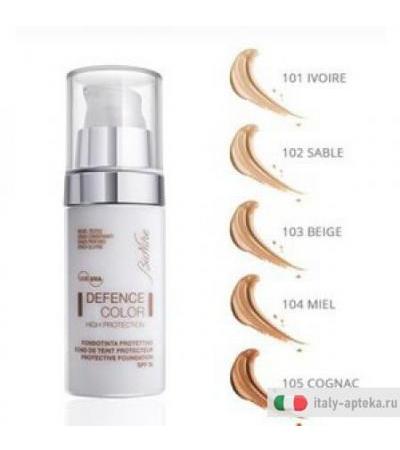 Defence Color Fondotinta Fluido Protettivo 303 SPF30 Beige