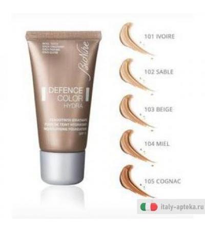 Defence Color Fondotinta Idratante Beige 103 30 ml