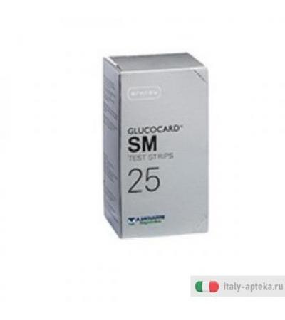 Glucocard Sm Test Strips 25pz