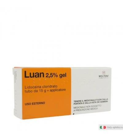 Luan gel 15g 2,5% +applicatore