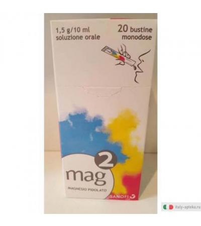 Mag 2 soluzione 20 bustine 1,5g/10ml